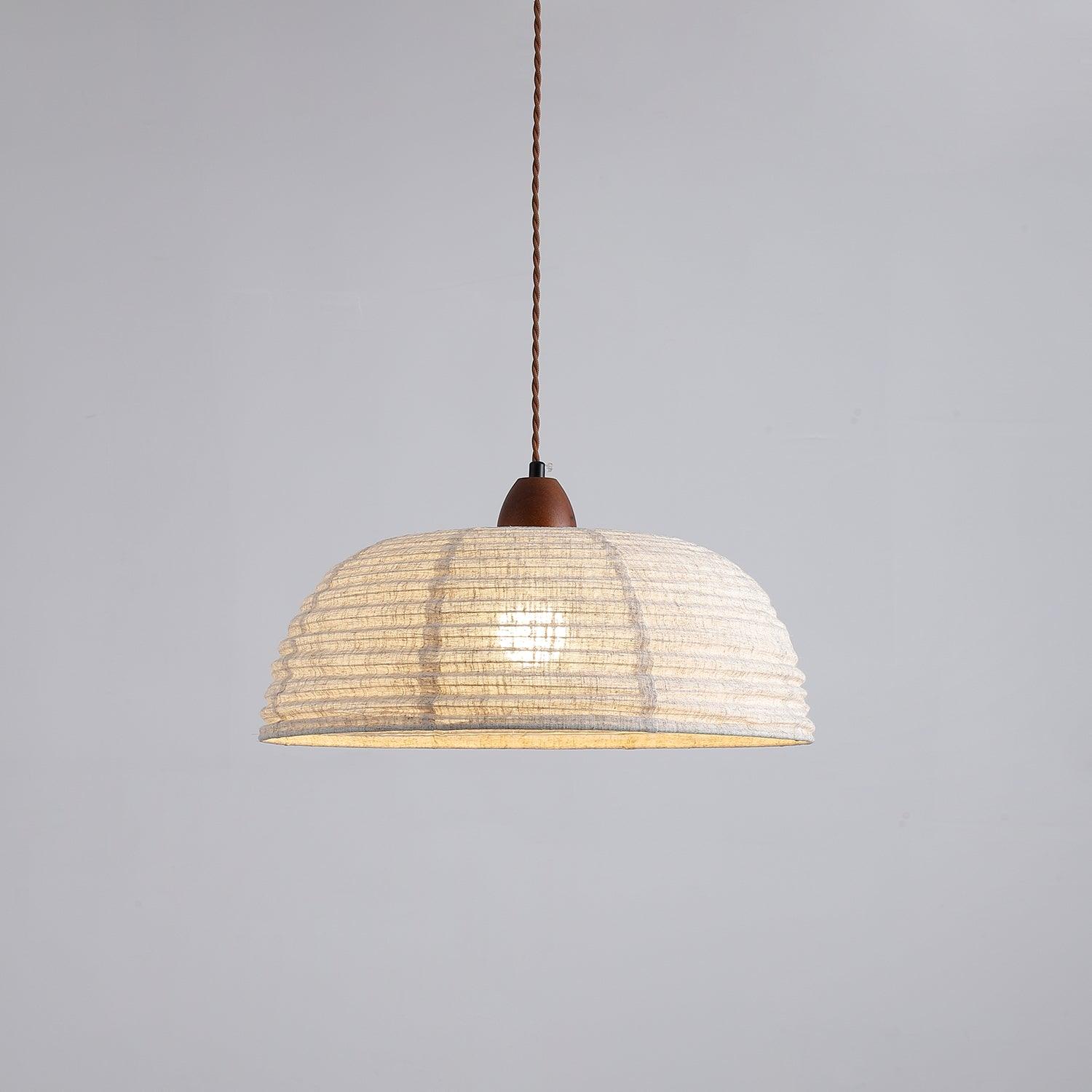 Evano Woven Dome Pendant Light