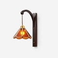 Clario Tavelle Wall Lamp flower-like Glass