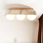 Ritta Ceiling Light  Travertine Rectangular