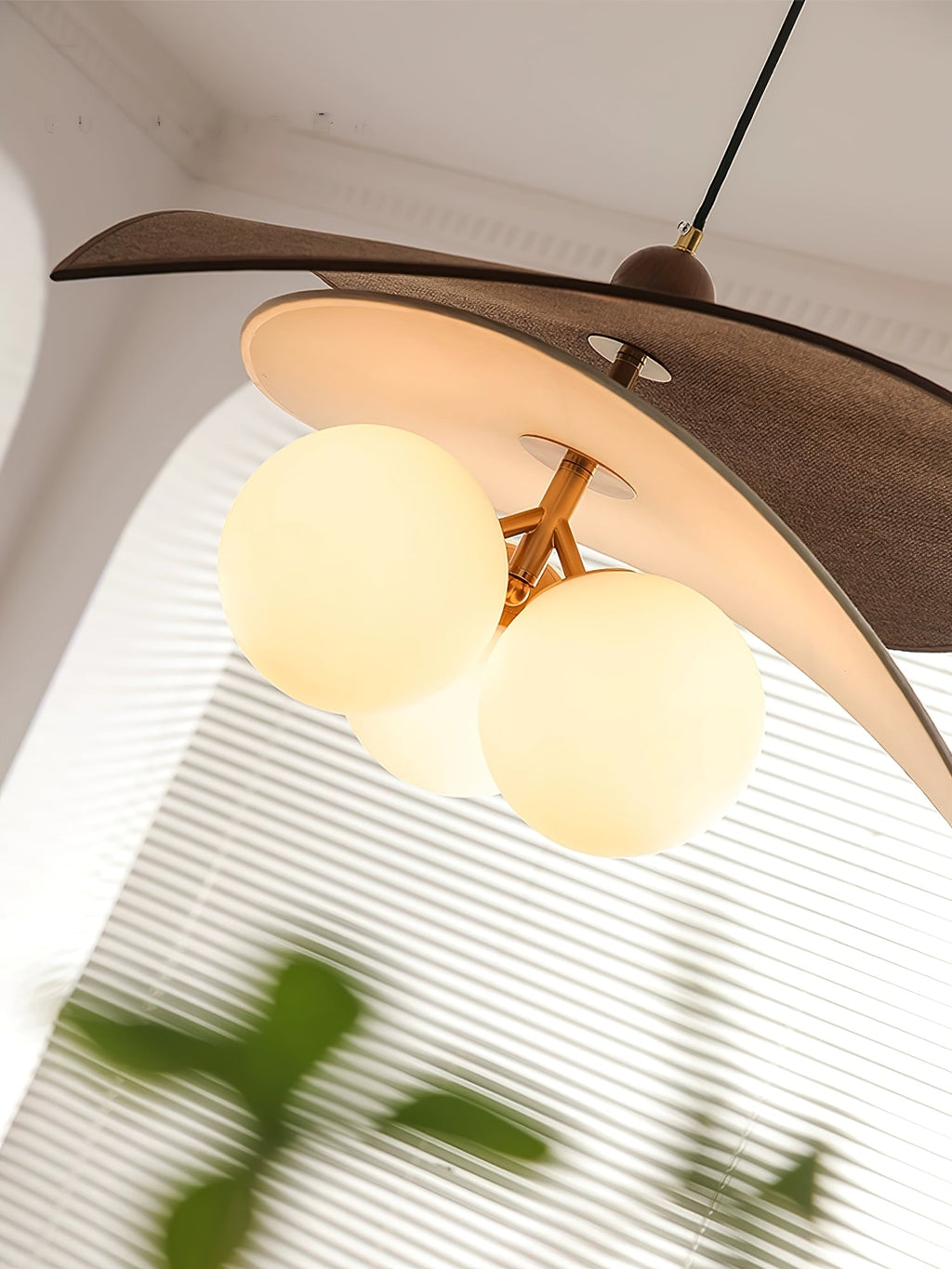 Terra Modern Minimalist Wood Pendant Light