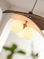 Terra Modern Minimalist Wood Pendant Light