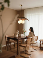 Terra Modern Minimalist Wood Pendant Light