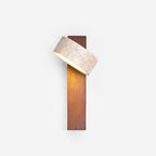 Ritta  Wall Light Travertine Wood - image 1