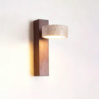Ritta  Wall Light Travertine Wood - image 10