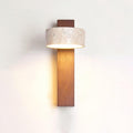 Ritta Wall Light Travertine Wood - Letslighting