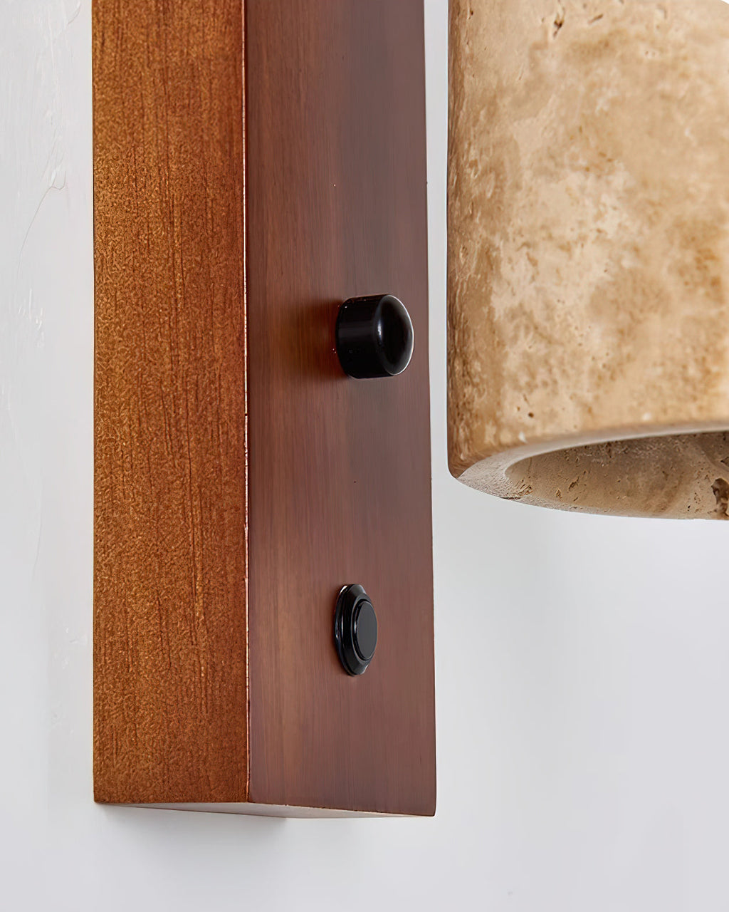 Cole Wall Light Travertine