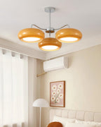 Tetra Ceiling Lamp Triple Globe Retro Modern Living Room