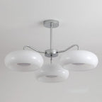 Tetra Ceiling Lamp Triple Globe Retro Modern Living Room
