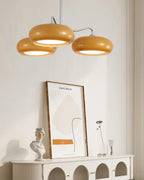 Tetra Ceiling Lamp Triple Globe Retro Modern Living Room