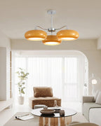 Tetra Ceiling Lamp Triple Globe Retro Modern Living Room