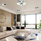 Arsorara Rotating Folding Three Head Spotlight Ceiling lamp