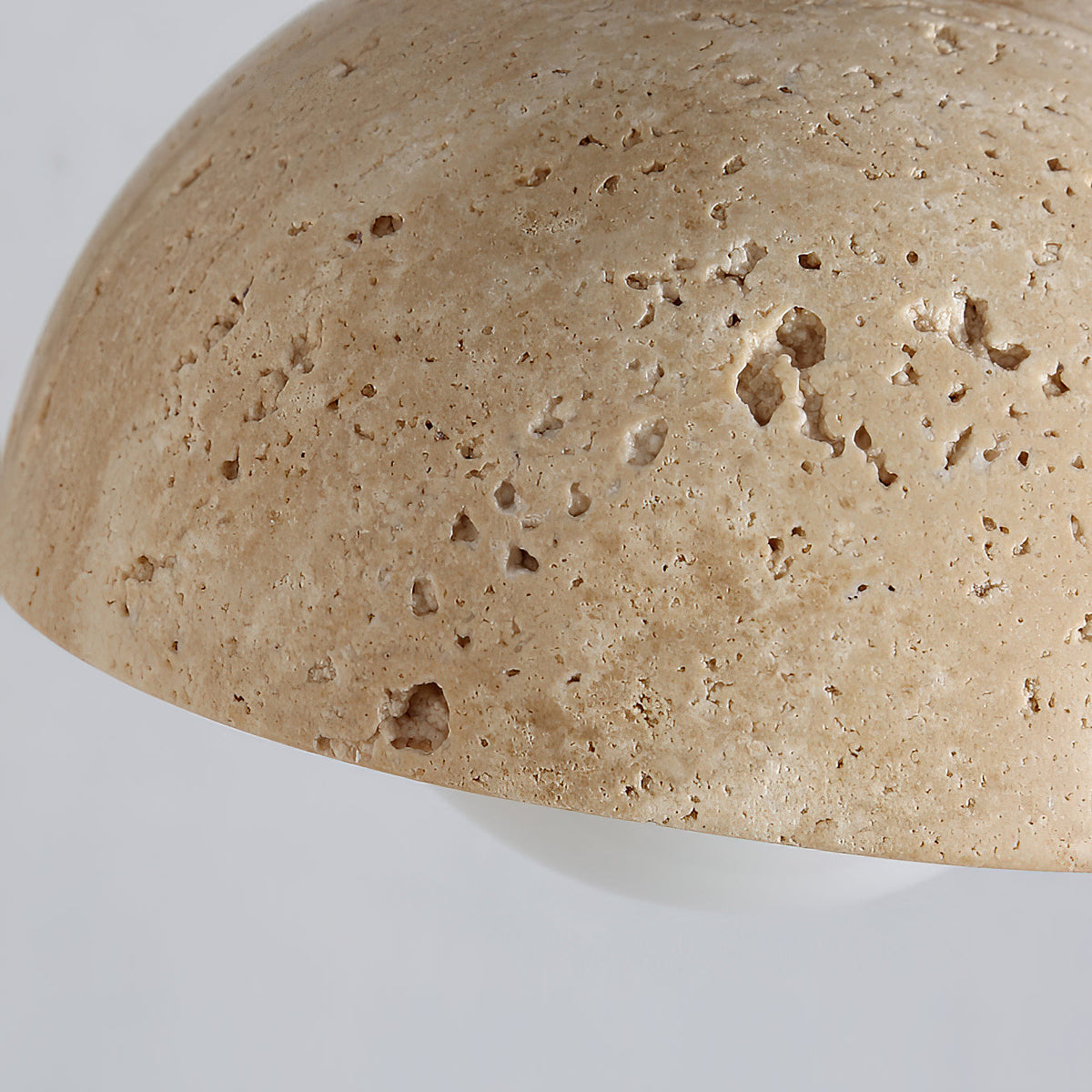 Cezoria Travertine Swing Arm Travertine Sconce Wall Lamp