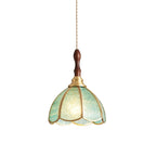Floraner Brass & Glass Pendant Lamp