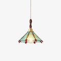 Floraner Brass & Glass Pendant Lamp