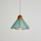 Florace Wood & Glass Vintage Pendant Lamp