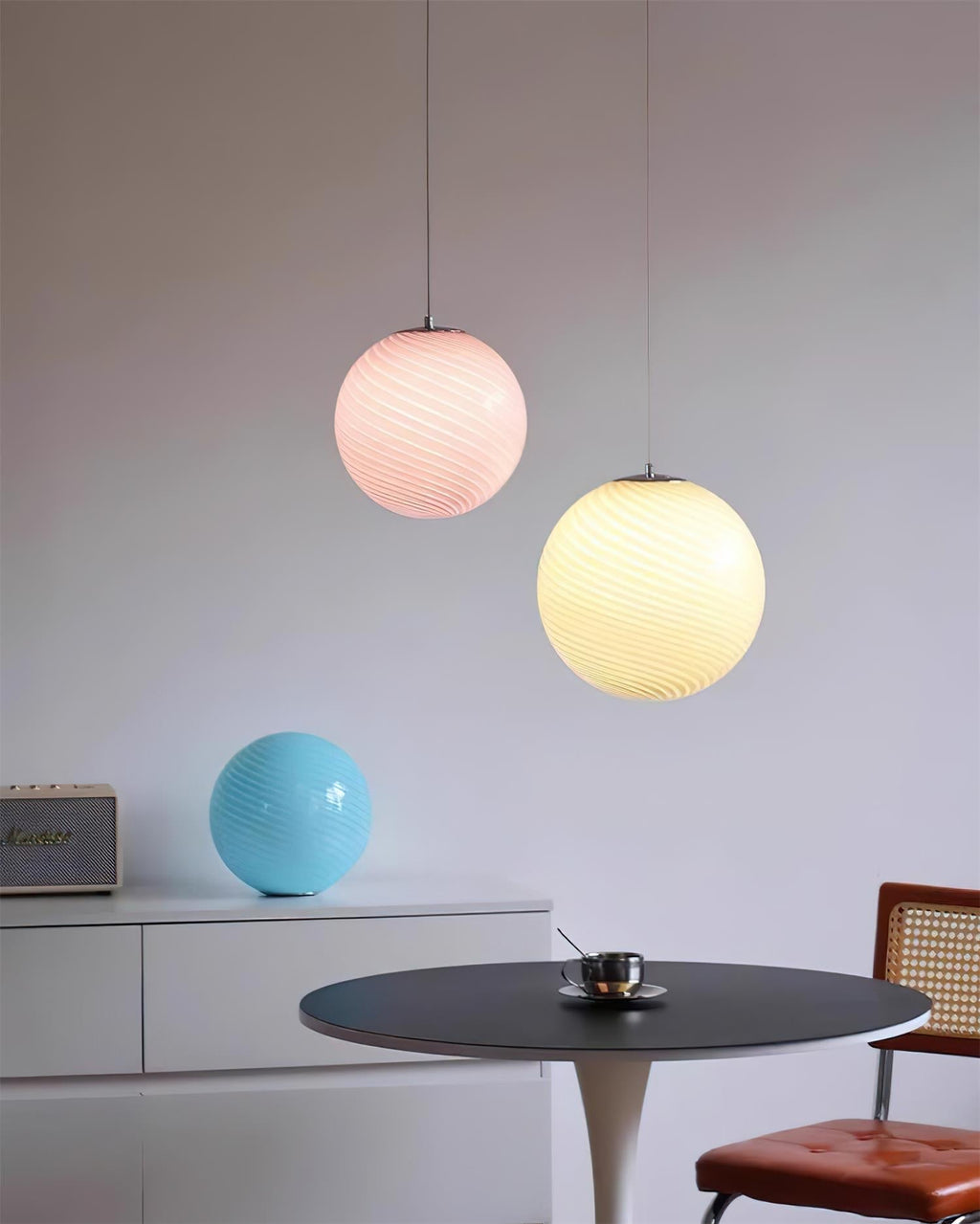 Joliv Glass Globe Pendant Lamp