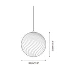 Joliv Glass Globe Pendant Lamp