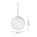 Joliv Glass Globe Pendant Lamp
