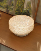 Evale Frosted Glass Flush Mount Ceiling Light