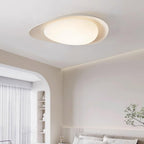 Aria Ceiling Lamp Green&Beige Pebble Shape