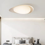 Aria Ceiling Lamp Green&Beige Pebble Shape