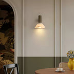Eurnoria Cone Alabaster Wall Light