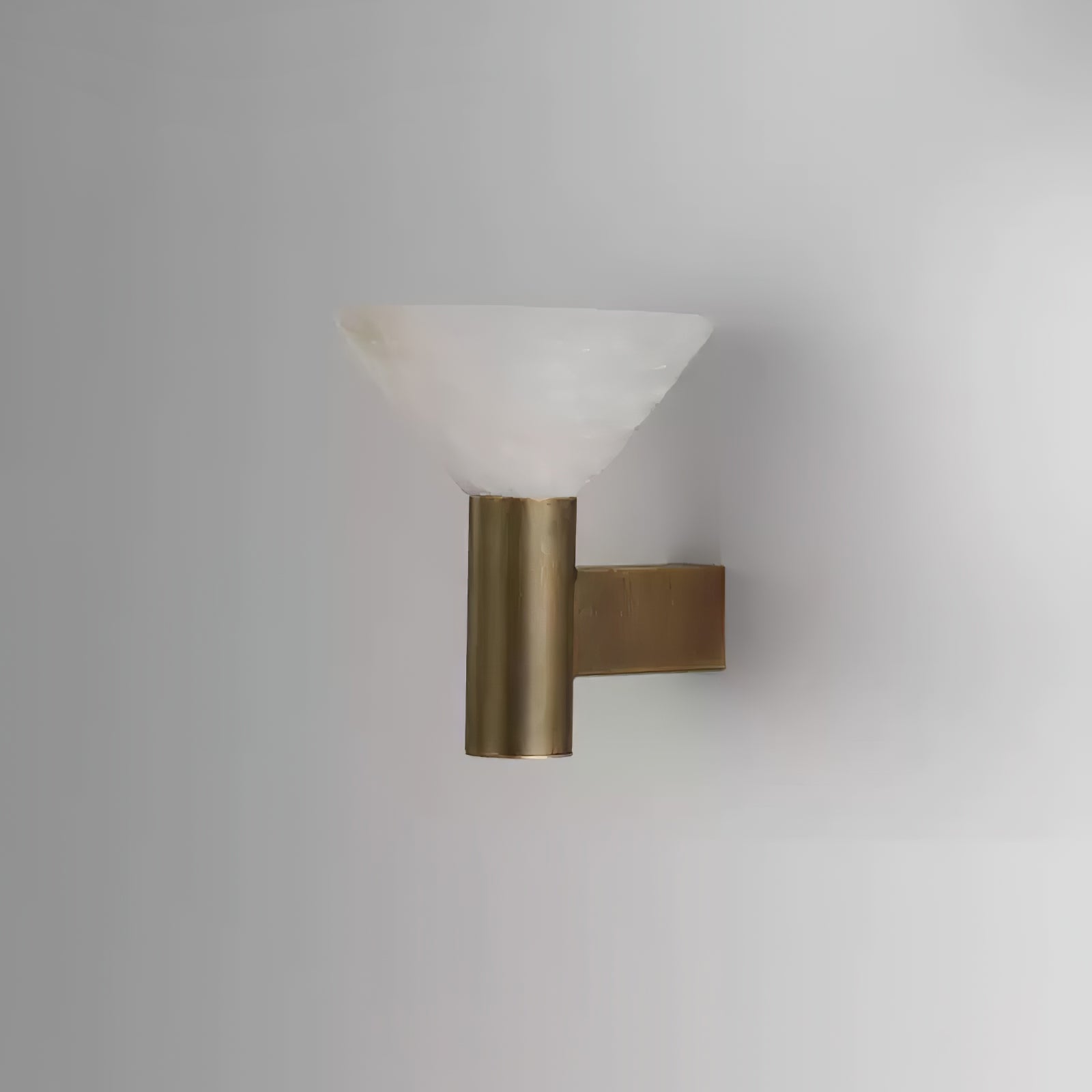 Eurnoria Cone Alabaster Wall Light