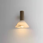 Eurnoria Cone Alabaster Wall Light