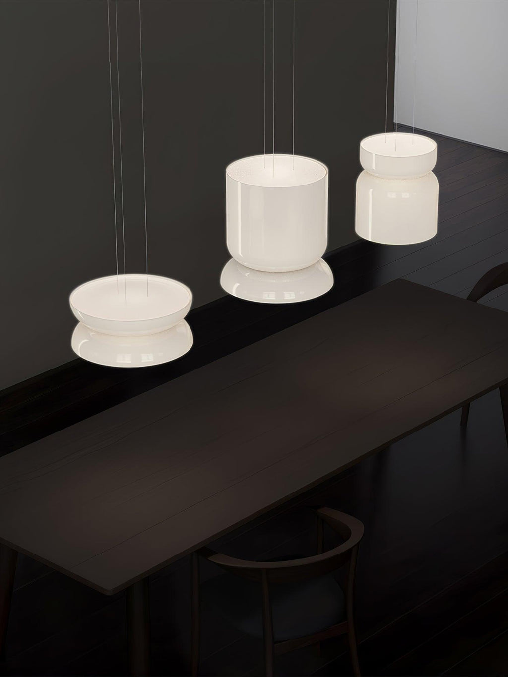 Casorion Modern Minimalist Led Glass Pendant Lamp