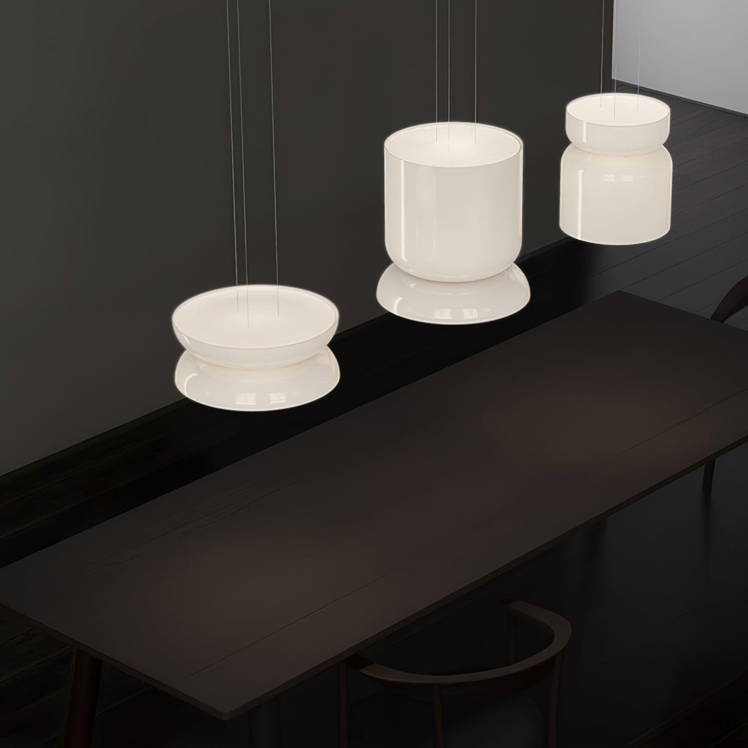 Casorion Modern Minimalist Led Glass Pendant Lamp
