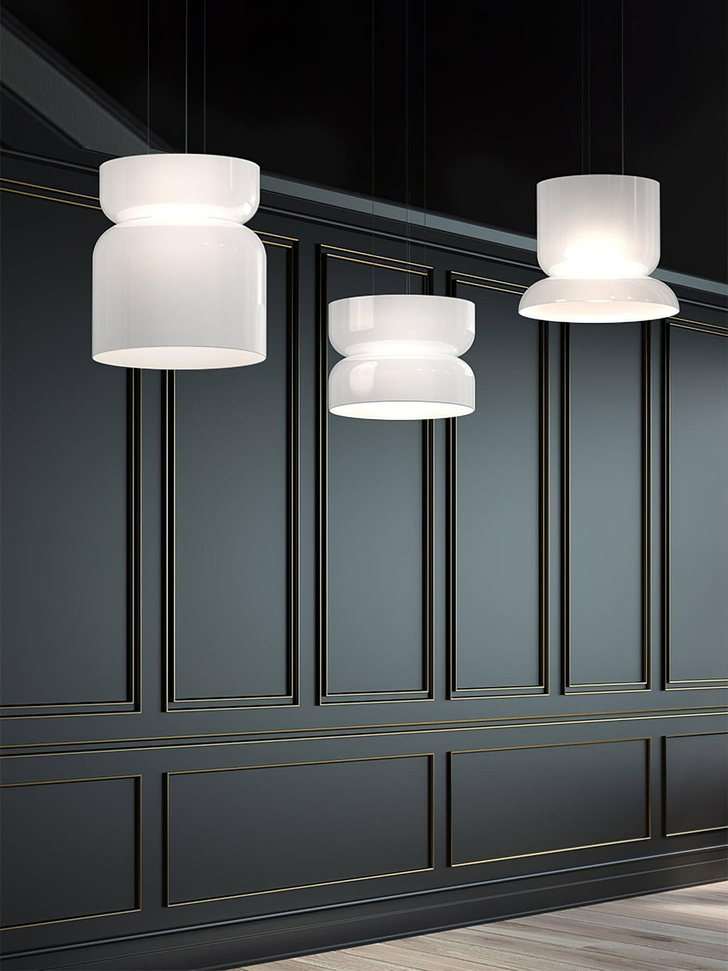 Casorion Modern Minimalist Led Glass Pendant Lamp