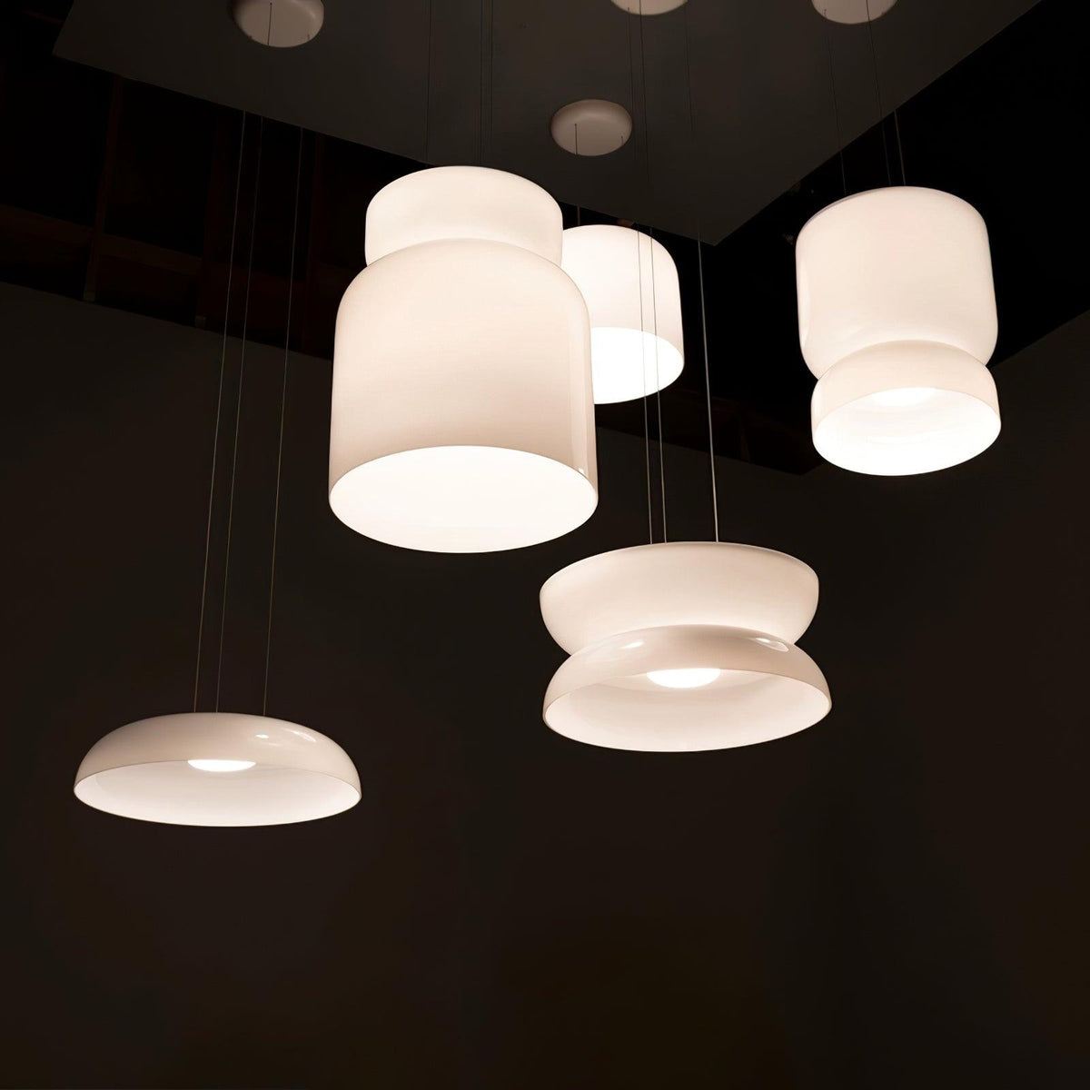 Casorion Modern Minimalist Led Glass Pendant Lamp