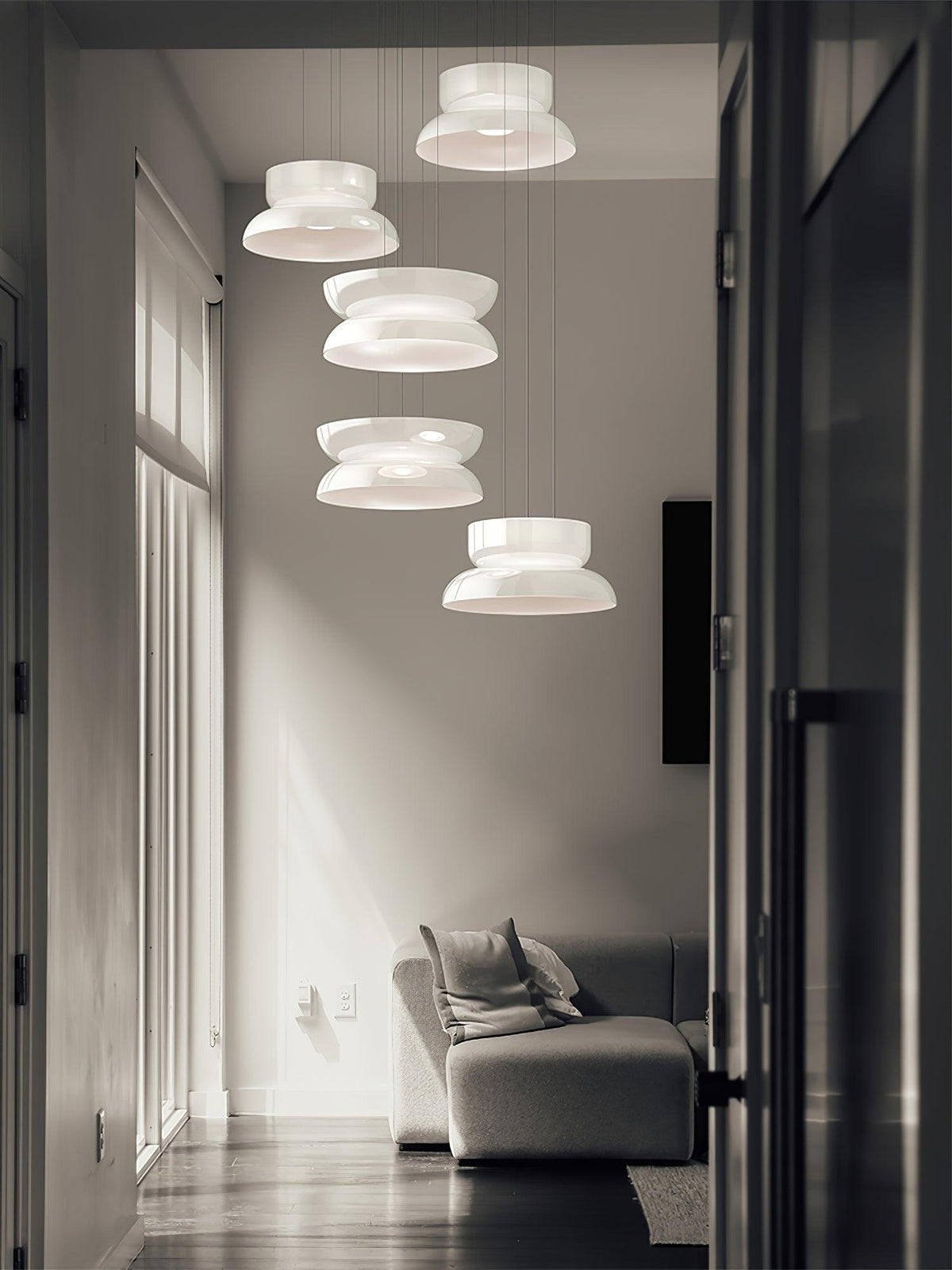 Casorion Modern Minimalist Led Glass Pendant Lamp