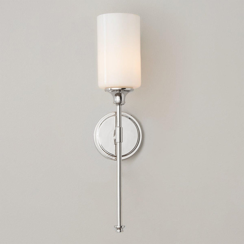Tracie Vintage Industrial Brass Glass Wall Lamp