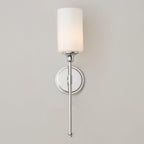 Tracie Vintage Industrial Brass Glass Wall Lamp