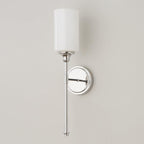 Tracie Vintage Industrial Brass Glass Wall Lamp
