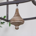 Alirora Traditional Birdcage Hand-carved wooden Chandelier