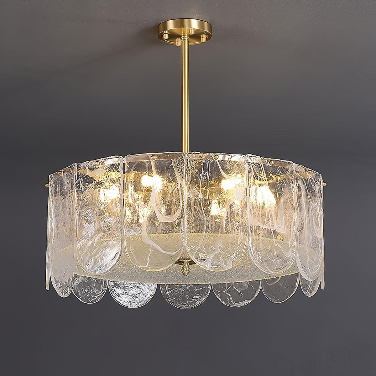 Lustra Chandelier Traditional Classic Glass