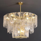 Lustra Chandelier Traditional Classic Glass
