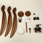 Zatheora Natural Traditional Ceiling Fan Light