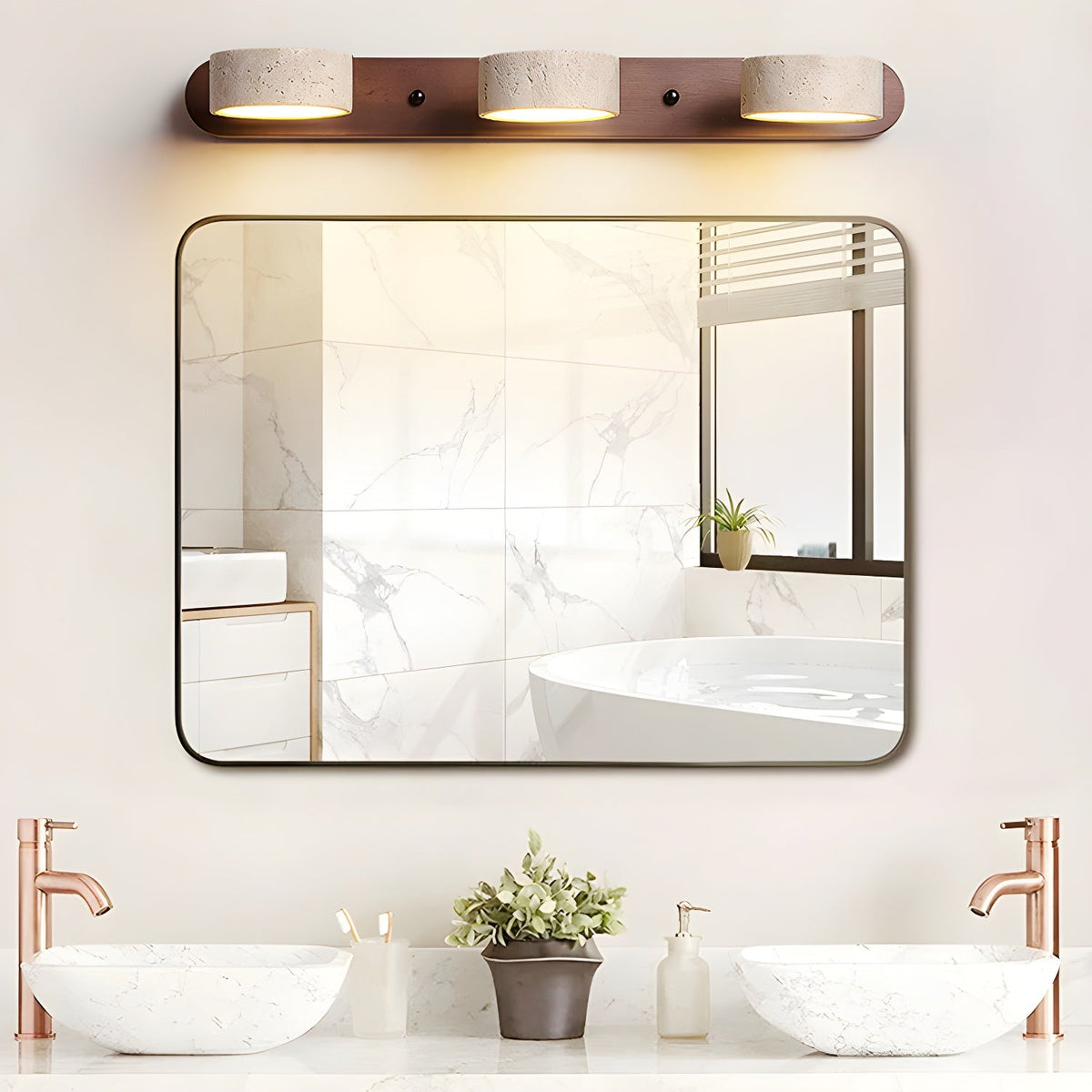Ritta Travertine Indoor Wall Light Neutral - image 16