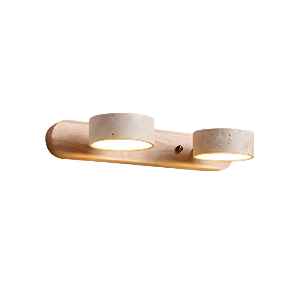 Voloreth Minimalist Travertine Wall Light - image 17