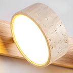 Voloreth Minimalist Travertine Wall Light - image 31