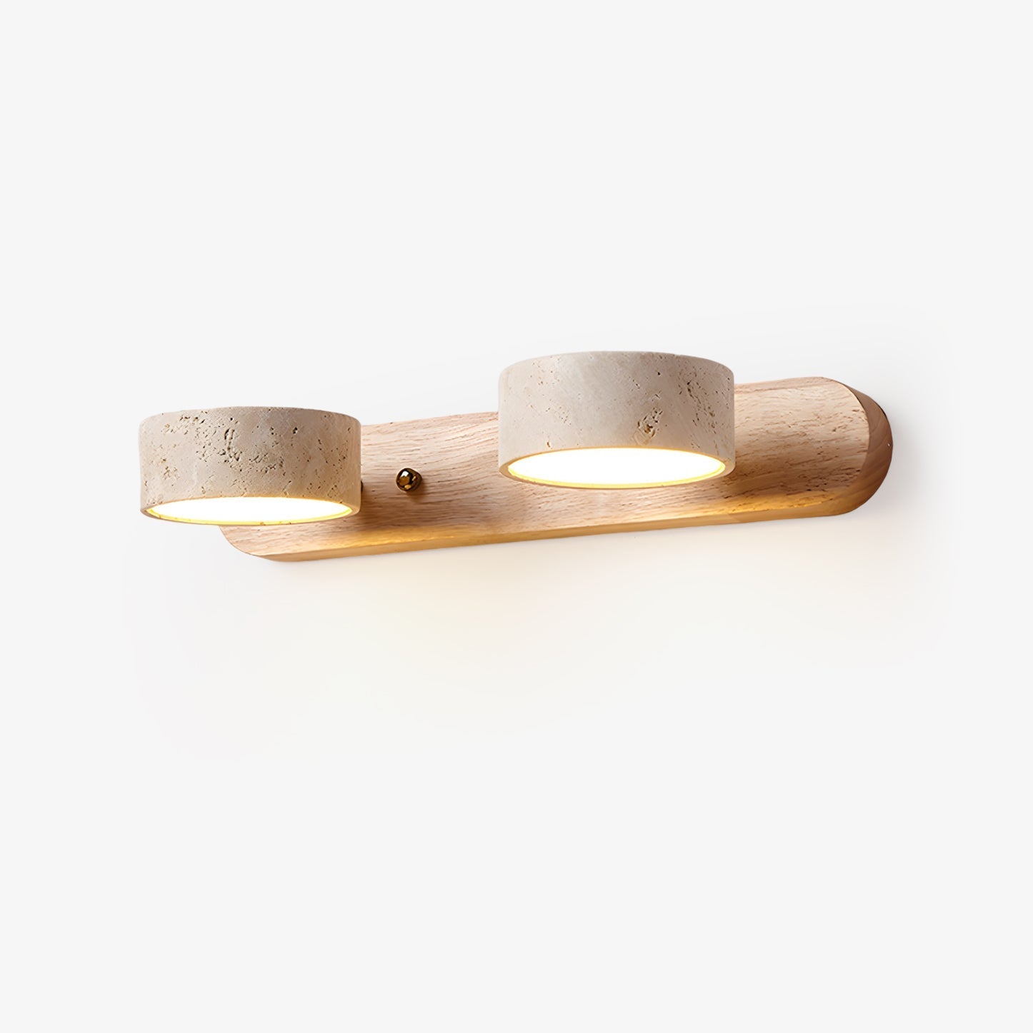 Ritta Travertine Indoor Wall Light Neutral - image 1