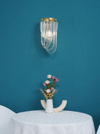Aurora Wall Lamp Trevi Murano Glass Gold Modern Luxury