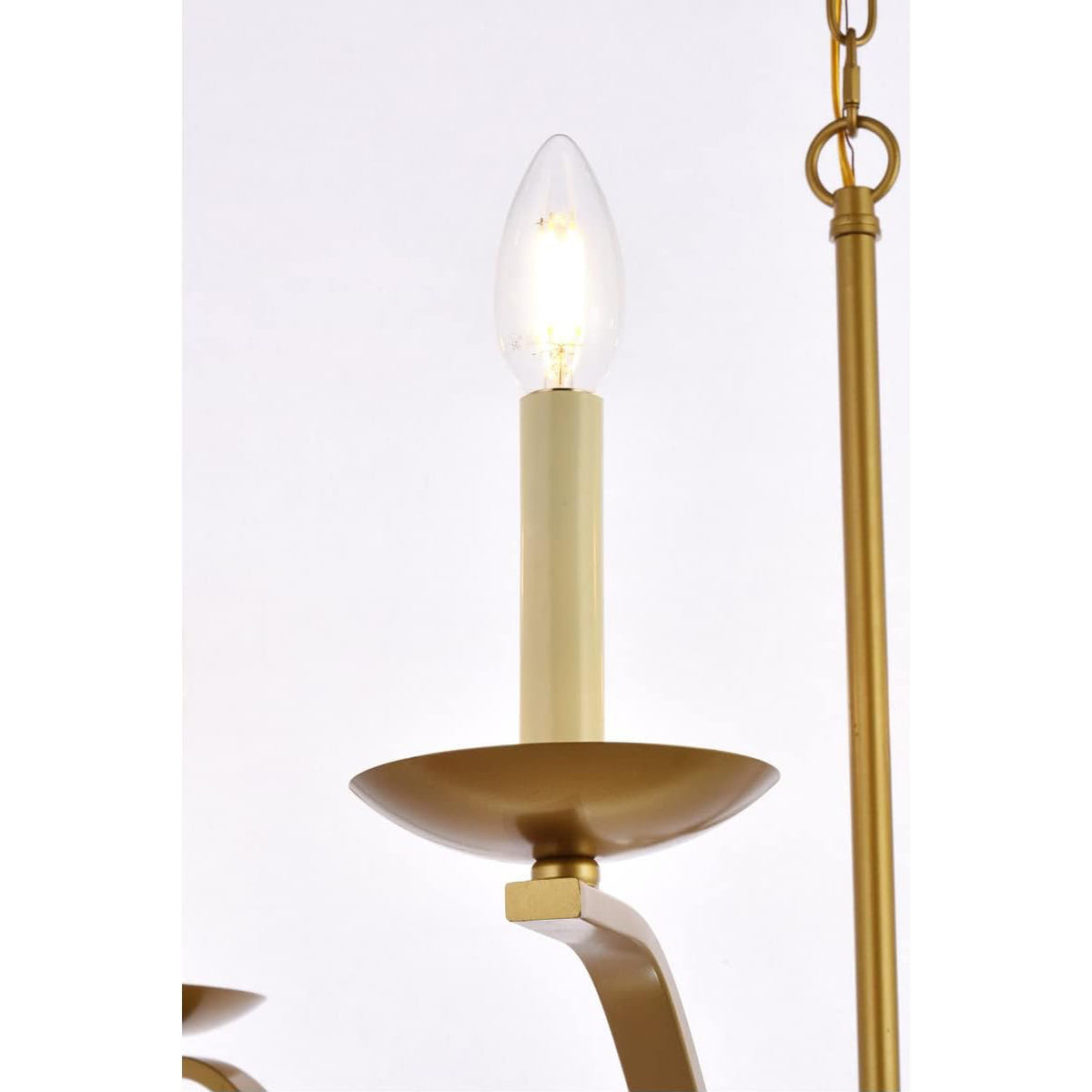 Coloreth Vintage Industrial Chandelier