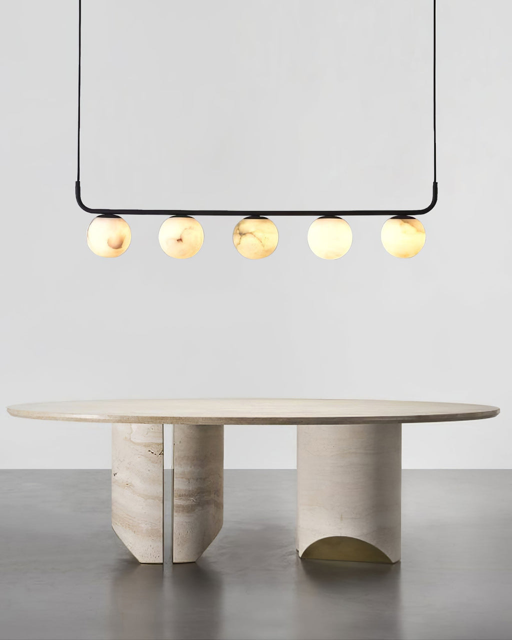 Eloryra Modern Minimalist Suspension Alabaster Pendant Lamp
