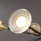 Myzoraris Mid Century Modern Glass Chandelier