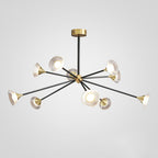 Myzoraris Mid Century Modern Glass Chandelier