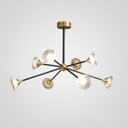 Myzoraris Mid Century Modern Glass Chandelier